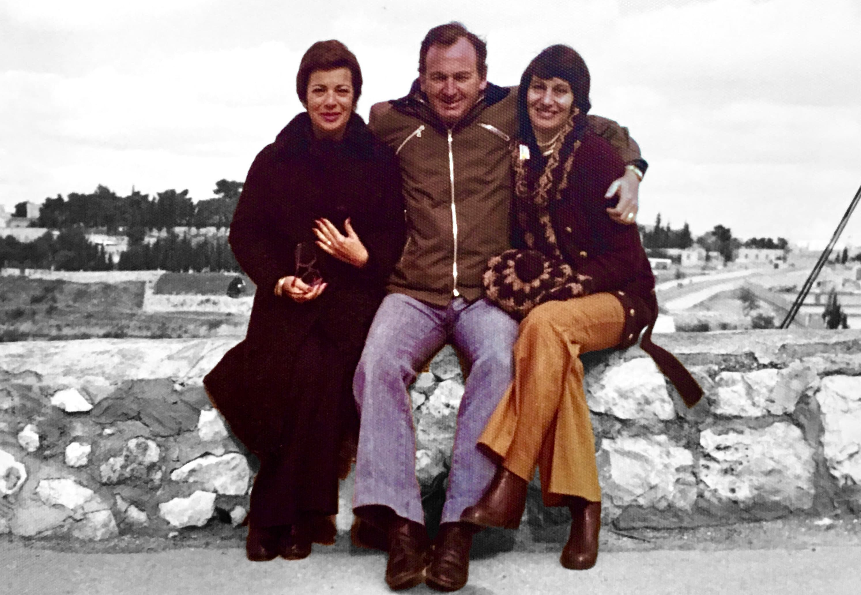 Sorelle, Eric and Rochie in Jerusalem